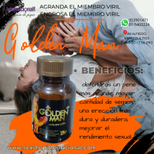 GOLDEN MAN 100 NATURAL SEXSHOP LOS OLIVOS